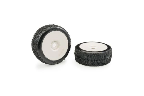 NOVA SUPER SOFT PRE-INCOLLATE SU CERCHI BIANCHI- 1:8 BUGGY- 2 PEZZI