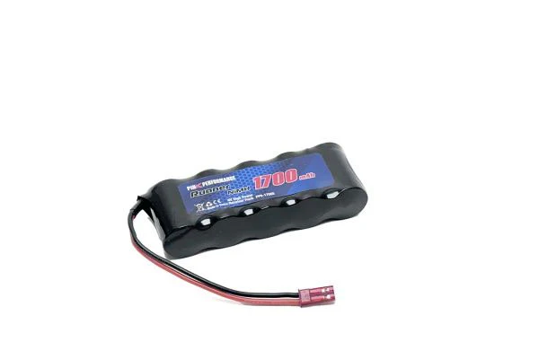 RUNNER RX BATTERIA NIMH 5 [3+2] CELLE 6V 1700MAH STD - DUAL JR-JST
