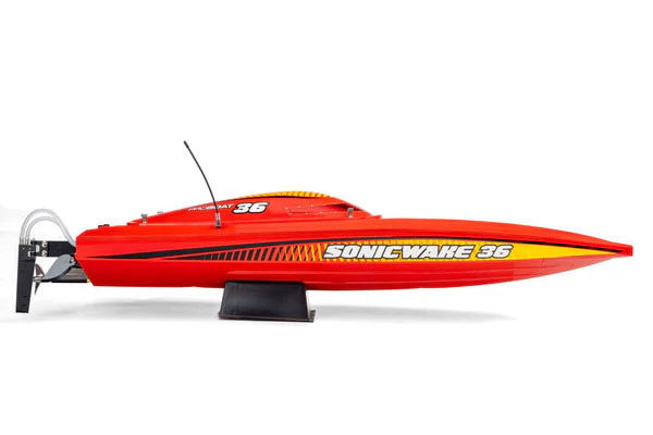 SONICWAKE V3 36" - RTR MOTOSCAFO - ROSSO - Image 2