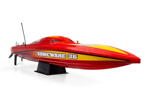 SONICWAKE V3 36" - RTR MOTOSCAFO - ROSSO - Image 3