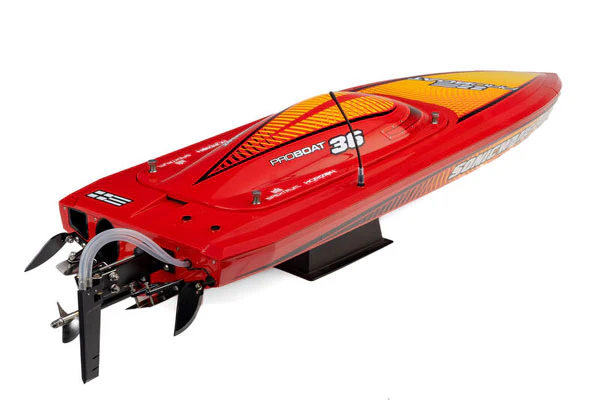 SONICWAKE V3 36" - RTR MOTOSCAFO - ROSSO - Image 4