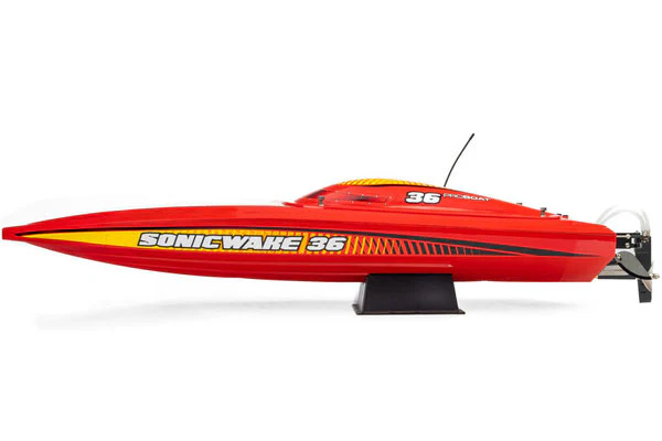 SONICWAKE V3 36" - RTR MOTOSCAFO - ROSSO - Image 5