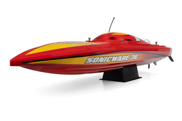 SONICWAKE V3 36" - RTR MOTOSCAFO - ROSSO - Image 9