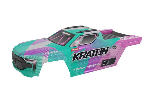 CARROZZERIA MINI KRATON - VERDE ACQUA/ROSA - ARA-2654