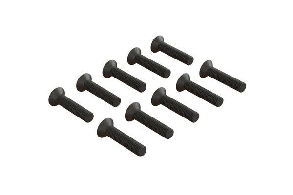 VITE TESTA ESAGONALE PIATTA M3X14MM - ARA722314