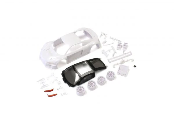 CARROZZERIA AUDI R8 LMS 2015 NON VERNICIATA 98MM (LL) (MR-04W-MM) - MZN189