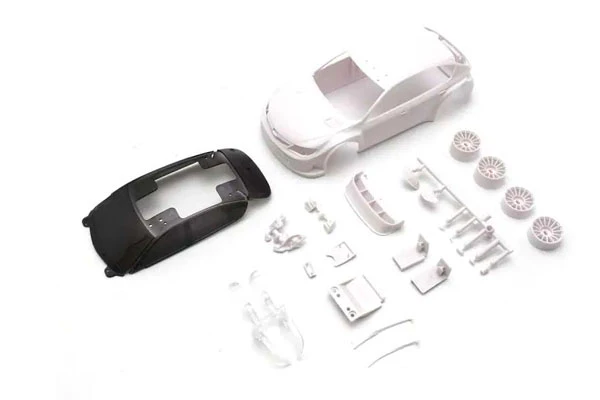 CARROZZERIA IMPREZA WRC 2008 MINI-Z + CERCHI 4WD 94MM (L) (MA020-N) - MZN221