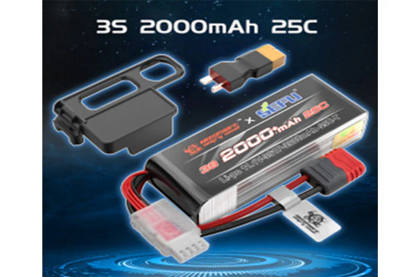 PACCO BATTERIA SOFT 3S 11,1V 2000 MAH 25C - MX-3S200025C