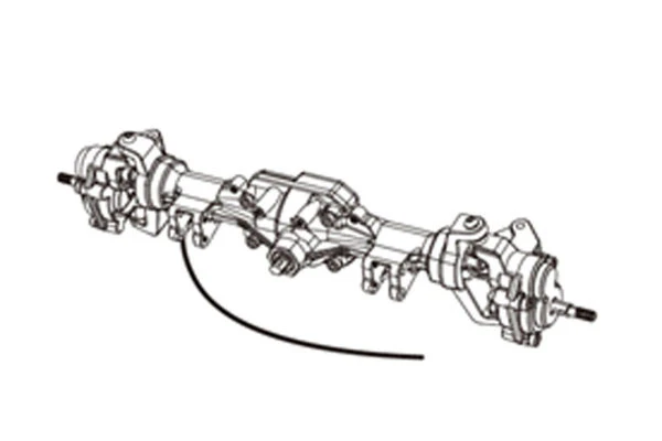 PONTE ANTERIORE  ASSEMBLATO - MX-P8PAFS