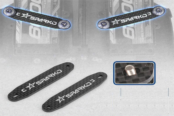 PIASTRA IN CARBONIO PER BOX BATTERIA F8 E - SPKF83020-30OP