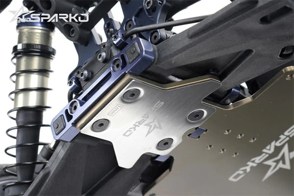 PROTEZIONE TELAIO POSTERIORE ACCIAIO INOX F8 E - SPKF85039OP