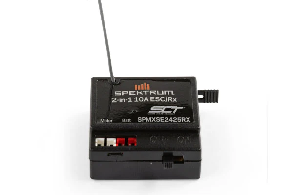 SLT 2 IN 1 RICEVENTE/ESC 10A BRUSHED 1:10 - SPMXSE2425RX - Image 4