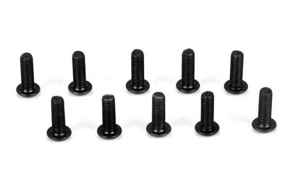 VITI TESTA BOMBATA M3 x 10mm - 10 PEZZI