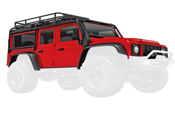 CARROZZERIA LAND ROVER DEFENDER 1:18 - 9712-RED