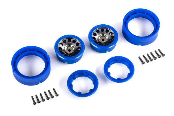 CERCHI METHOD 105 1.0" BEADLOCK BLU - 9781-BLKBL