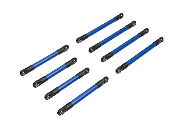 SET COMPLETO TIRANTI SOSPENSIONI IN ALLUMINIO - 9749-BLUE