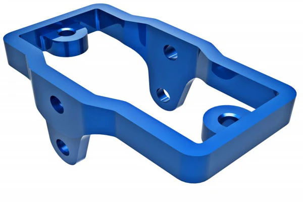 SUPPORTO SERVO IN ALLUMINIO 6061-T6 ANODIZZATO - 9739-BLUE