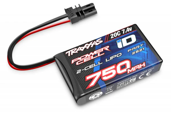 BATTERIA LIPO 2S 750 MAH 20C ID - 2821