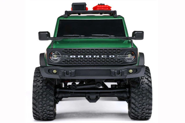 SCX24 FORD BRONCO 4X4 BRUSHED + BATTERIA E CARICABATTERIA - RTR SCALER 1:24 - VERDE - Image 5