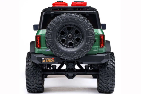 SCX24 FORD BRONCO 4X4 BRUSHED + BATTERIA E CARICABATTERIA - RTR SCALER 1:24 - VERDE - Image 6