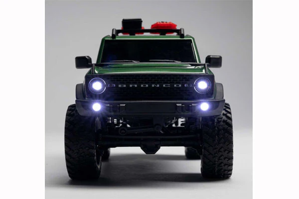 SCX24 FORD BRONCO 4X4 BRUSHED + BATTERIA E CARICABATTERIA - RTR SCALER 1:24 - VERDE - Image 7