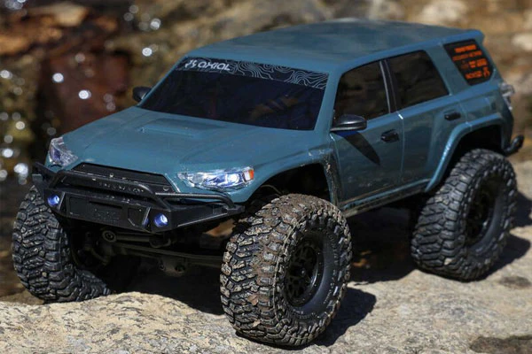 SCX24 TOYOTA 4RUNNER 4X4 - RTR CRAWLER 1:24 - GRAY - Image 10