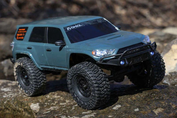 SCX24 TOYOTA 4RUNNER 4X4 - RTR CRAWLER 1:24 - GRAY - Image 8