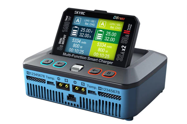 D8 NEO DC 2X1100W 32A - LIPO 1/8S NIMH 1/20S [LI-XX / NI-XX / PB] - Image 2