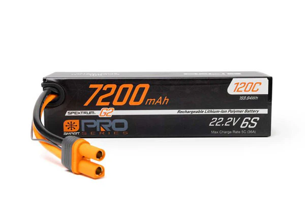 SMART G2 BATTERIA LIPO 6S 22,2V 7200MAH 120C [IC5] - Image 3