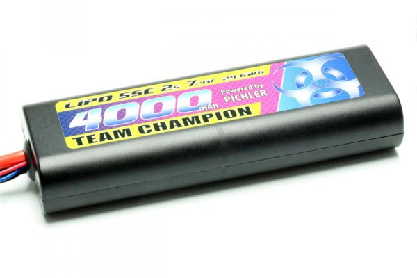 TEAM CHAMPION BATTERIA LIPO 2S 7,4V 4000MAH 55C [DEANS]