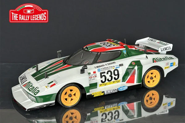 THE RALLY LEGENDS - LANCIA STRATOS TURBO ALITALIA 1977 - RTR RALLY 1:10