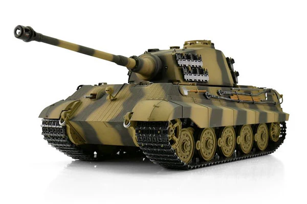 PRO-EDITION KING TIGER - MIMETICO - INFRAROSSI 1:16 - FUMO CANNONE