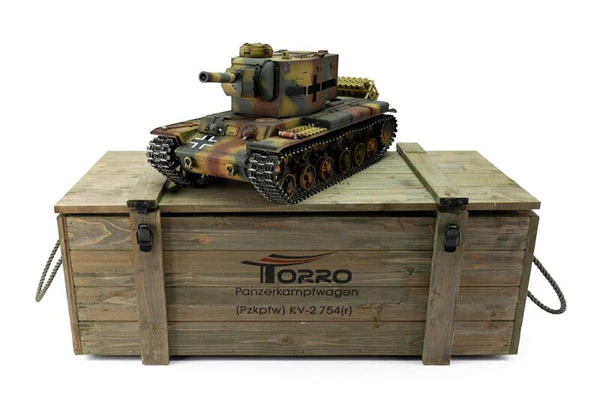 PRO-EDITION KV-2 754(r) - PALLINI 1:16 - MIMETICO - FUMO CANNONE - Image 4