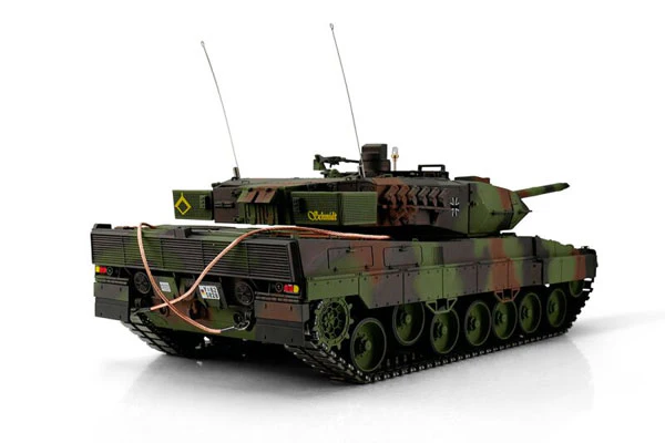 PRO-EDITION LEOPARD 2A6 NATO - MIMETICO - INFRAROSSI 1:16 - FUMO CANNONE - Image 2
