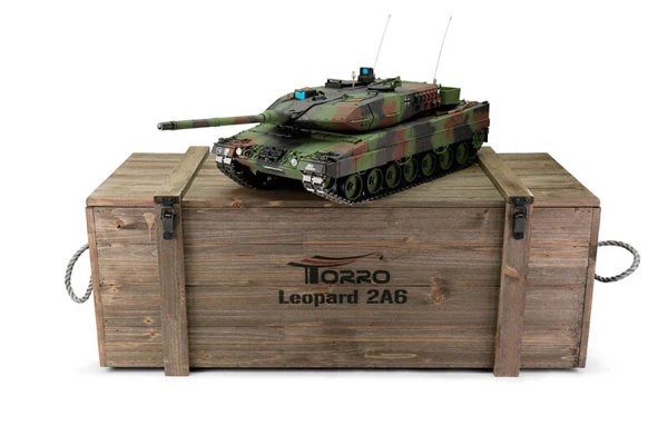 PRO-EDITION LEOPARD 2A6 NATO - MIMETICO - INFRAROSSI 1:16 - FUMO CANNONE - Image 3