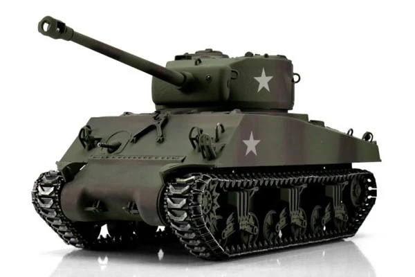 PRO-EDITION M4A3 SHERMAN 76MM MIMETICO - INFRAROSSI 1:16 - ALTA PRECISIONE