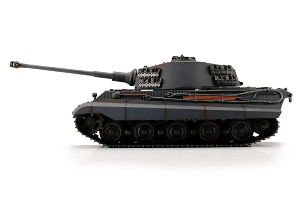 PRO-EDITION KING TIGER - GRIGIO - INFRAROSSI 1:16 - FUMO CANNONE - Image 3