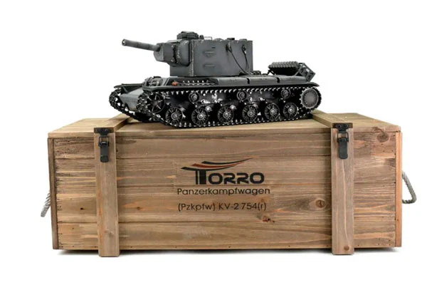PRO-EDITION KV-2 754(R) - GRIGIO - INFRAROSSI 1:16 - FUMO CANNONE - Image 3