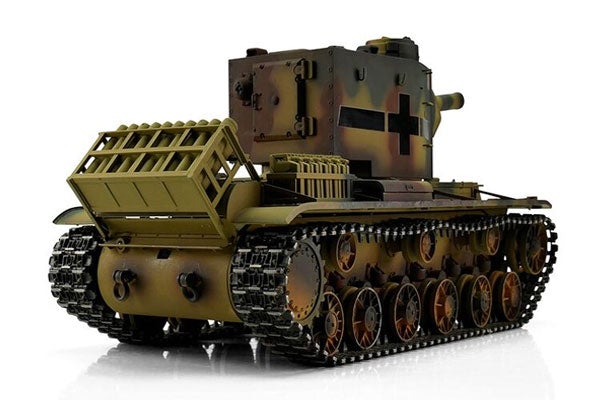 PRO-EDITION KV-2 754(R) - MIMETICO - INFRAROSSI 1:16 - FUMO CANNONE - Image 2
