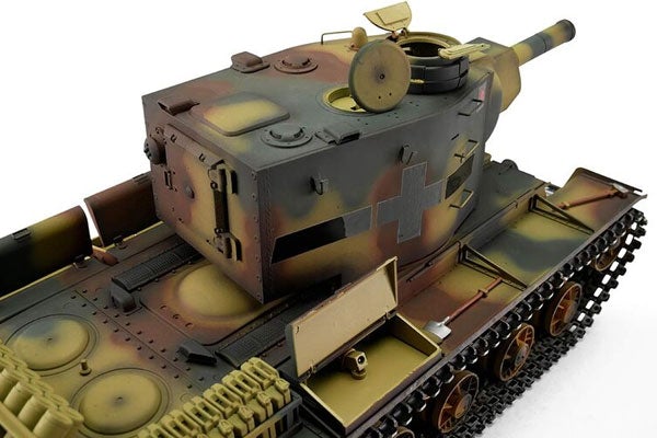 PRO-EDITION KV-2 754(R) - MIMETICO - INFRAROSSI 1:16 - FUMO CANNONE - Image 4