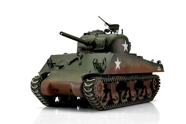 PRO-EDITION M4A3 SHERMAN 76MM VERDE - INFRAROSSI 1:16 - FUMO CANNONE