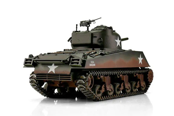 PRO-EDITION M4A3 SHERMAN 76MM VERDE - INFRAROSSI 1:16 - FUMO CANNONE - Image 2