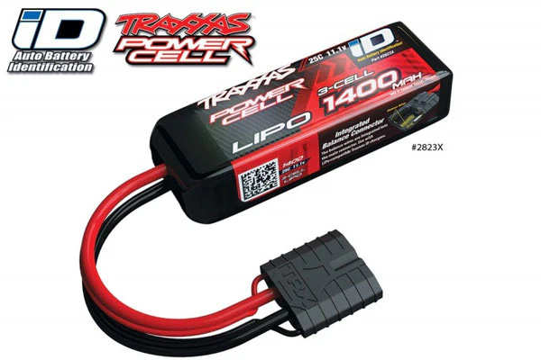 BATTERIA LIPO 1400MAH 11.1V 3S 25C (POWER CELL ID)