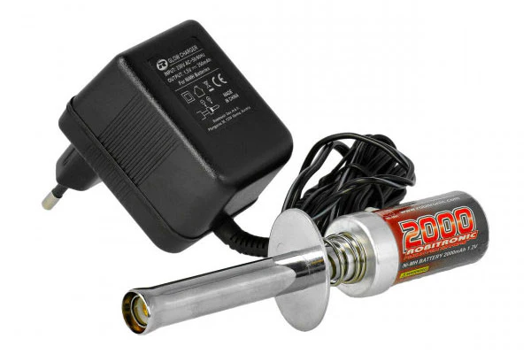 ACCENDICANDELA NIMH 2000MAH CON CARICATORE