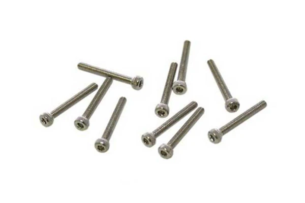TESTA CILINDRICA M2 x 25mm - 10 PEZZI