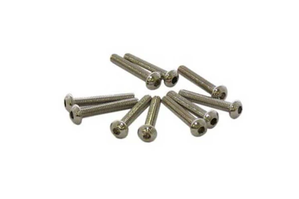 TESTA BOMBATA M3 x 18mm - 10 PEZZI